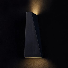 MAYTONI O580WL-L6B TIMES Modern Kültéri Fali Lámpa Fekete LED IP54
