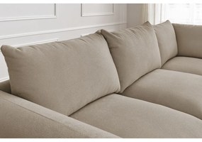 Bézs sarokkanapé Ernest – Bobochic Paris