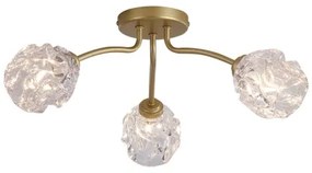 Searchlight 11523-3GO - Felületre szerelhető ASTRAL csillár 3xG9/33W/230V aranyszínű