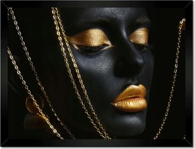 Poszterek keretben 40x30 Arannyal bevont fej