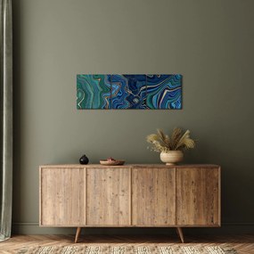 Kép - Achát márvány (órával) (90x30 cm)