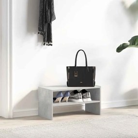 betonszürke cipőtartó állvány halmozható 60 x 30 x 30,5 cm