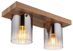 Globo 15915-2 - Mennyezeti lámpa UNDERWOOD 2xE27/40W/230V 16x41 cm