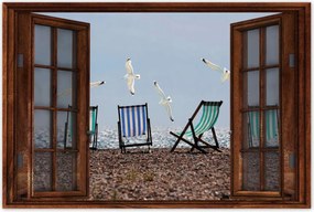 Poszterek 90x60 A tengerparton