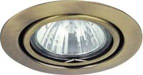Rabalux beltéri süllyesztett lámpa gu5.3 50w bronz spot relight