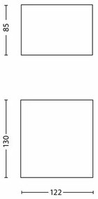 Philips 17303/47/16 - LED Kültéri fali lámpa MACAW LED/3W/230V IP44