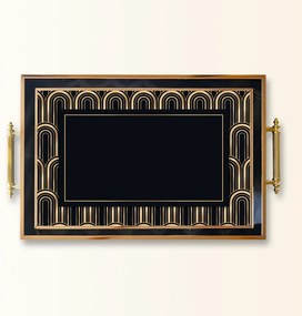 Üveg tálca, 38×24 cm – TPA9913