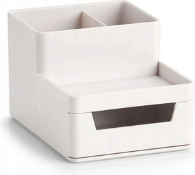 Konyhai irodai edénytartó, műanyag, szürke, 11,2x15,5x9,5 cm