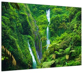 Kép - Madakaripura vízesések, Kelet-Jáva, Indonézia (70x50 cm)