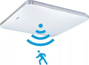 Fürdőszobai Lámpa Led Fürdőszobai Plafon 20W Mozgás- És Szürkületérzékelővel