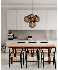 ByRydens 4202390-4002 - Kábeles csillár LAURA 7xE27/8W/230V