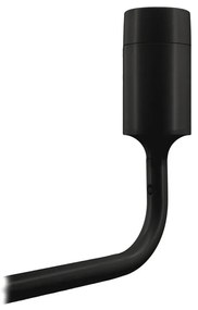 Fekete fém fali lámpa lámpabúra nélkül Santé – UMAGE