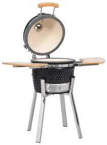 vidaXL Kamado Barbecue kerámia grill füstölő 33 cm
