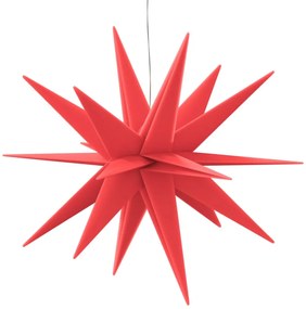 összecsukható piros karácsonyi lámpa LED-del 57 cm