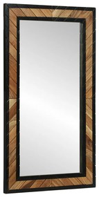 Tükör 90x2x50 cm Tömör Fa Akácia