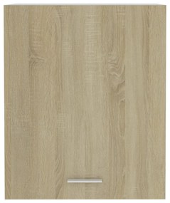 2 db sonoma tölgy színű szerelt fa függő szekrény 50x31x60 cm