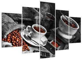 Csésze kávé képe (150x105 cm)