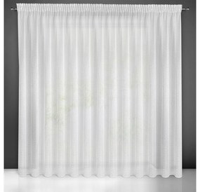 Sibel mintás dekor függöny Fehér/ezüst 400x250 cm