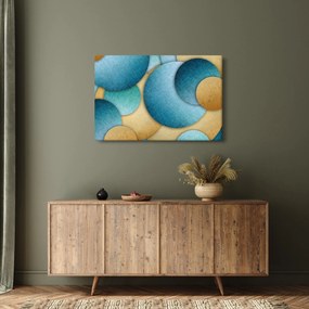 Az absztrakciós körök képe (90x60 cm)