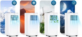Hordozható klímaberendezés BD-582, 2600 W | Berdsen