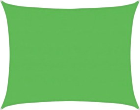 vidaXL világoszöld HDPE napvitorla 160 g/m² 6 x 7 m