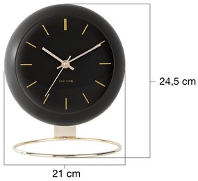 Asztali óra ø 21 cm Globe – Karlsson