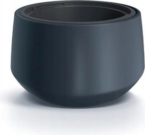 Virágcserép Heose IV antracit 198732-1879