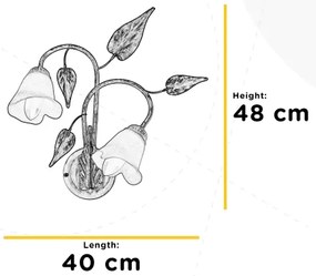ONLI - Fali lámpa VANDA 2xE14/6W/230V