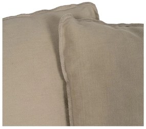 Bézs len kanapé 216 cm – Ixia