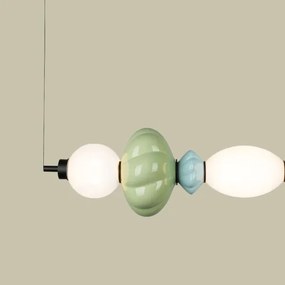 LED Csillár zsinóron ASCOLI LED/24W/230V színes