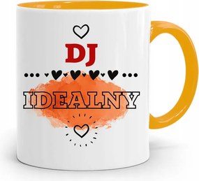 Dja Zene Bögre Sárga Dj Tökéletes Ajándék fényképes nyomtatással