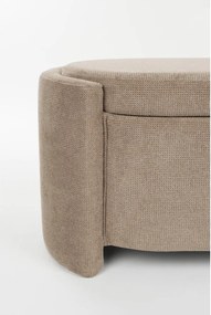 Világosbarna pad Miro – White Label