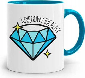 Kék Bögre Ajándék Könyvelőnek, fényképes nyomattal