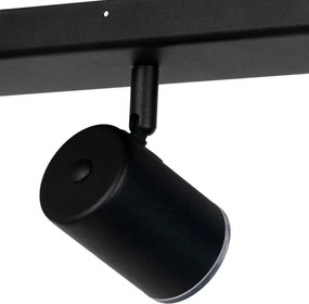 Eglo 901966 - Fürdőszobai spotlámpa CONSUMA 3xGU10/5W/230V IP44 fekete