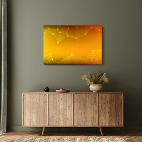 Absztrakt sárga kép (90x60 cm)