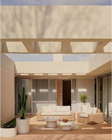 Beton kerek kerti dohányzóasztal ø 90 cm Aiguablava – Kave Home