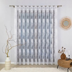 Függöny Szalaggal, Sűrű Mintás, Vasalás Nélkül 350x170