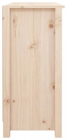 tömör fenyőfa tálalószekrény 100x35x74,5 cm