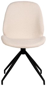 Krémszínű étkezőszék szett 2 db-os Monte Carlo – House Nordic