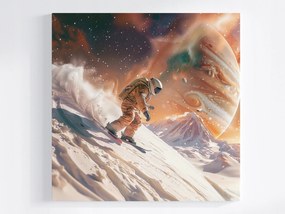 Poszter Űrhajós Síelő Jupiter 80x80