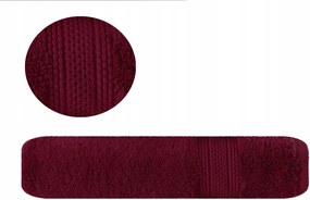 Törölköző Greno vastag 70x140 Egyptian Bordo 600g