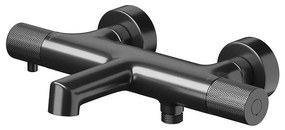 Cersanit S951-569 - ZEN fekete termosztátos kádcsaptelep