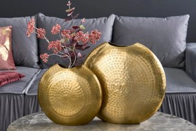 ORIENTAL arany alumínium váza