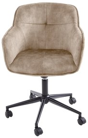 Design irodai szék Natasha pezsgő bársony
