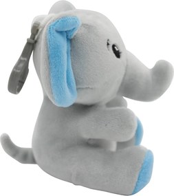 Elefánt Blue 2 az 1-ben játék és léggömb, lufi súly 11 cm