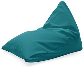 Triangl babzsák zöldeskék, türkiz