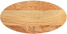 vidaXL világosbarna tömör akácfa ovális alakú asztallap 80 x 40 x 2 cm