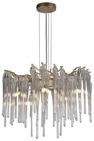 Searchlight 10425-5GO - HERITAGE zsinóros csillár 5xG9/33W/230V