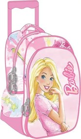 Barbie Paints gurulós ovis hátizsák, táska 30 cm