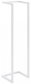 fehér acél törölközőtartó 25 x 20 x 95 cm